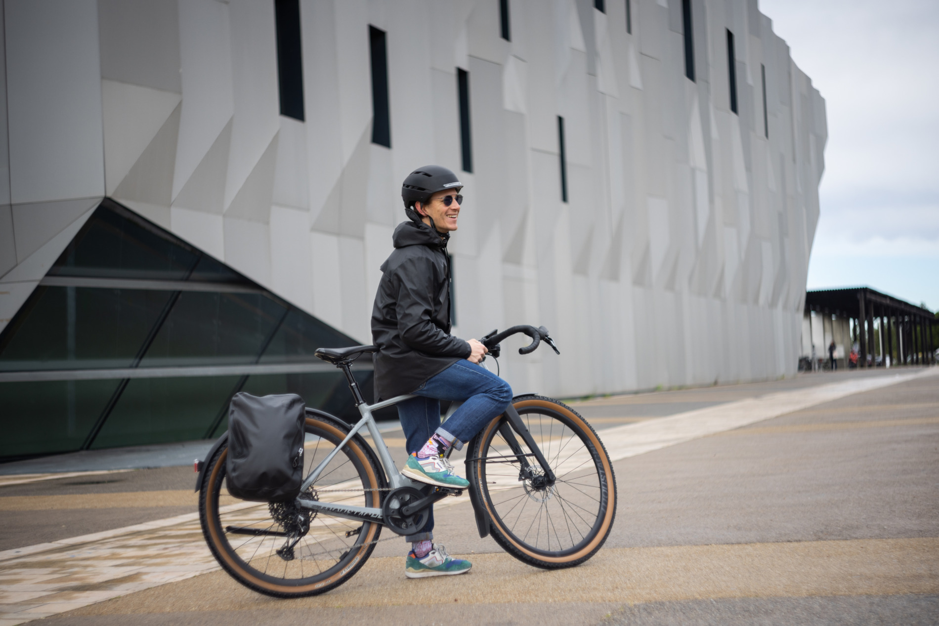 Gravelbike im Alltag mit Gepäck, einfach Praktisch!